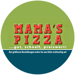 Mama's Pizza Erlangen logo.
